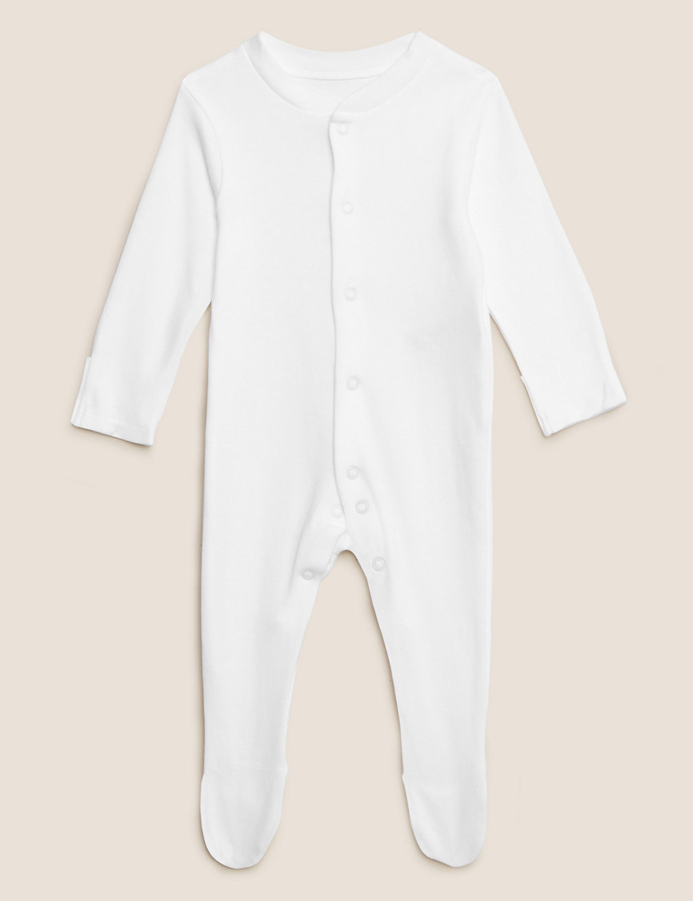 Pyjama coton blanc personnalisé