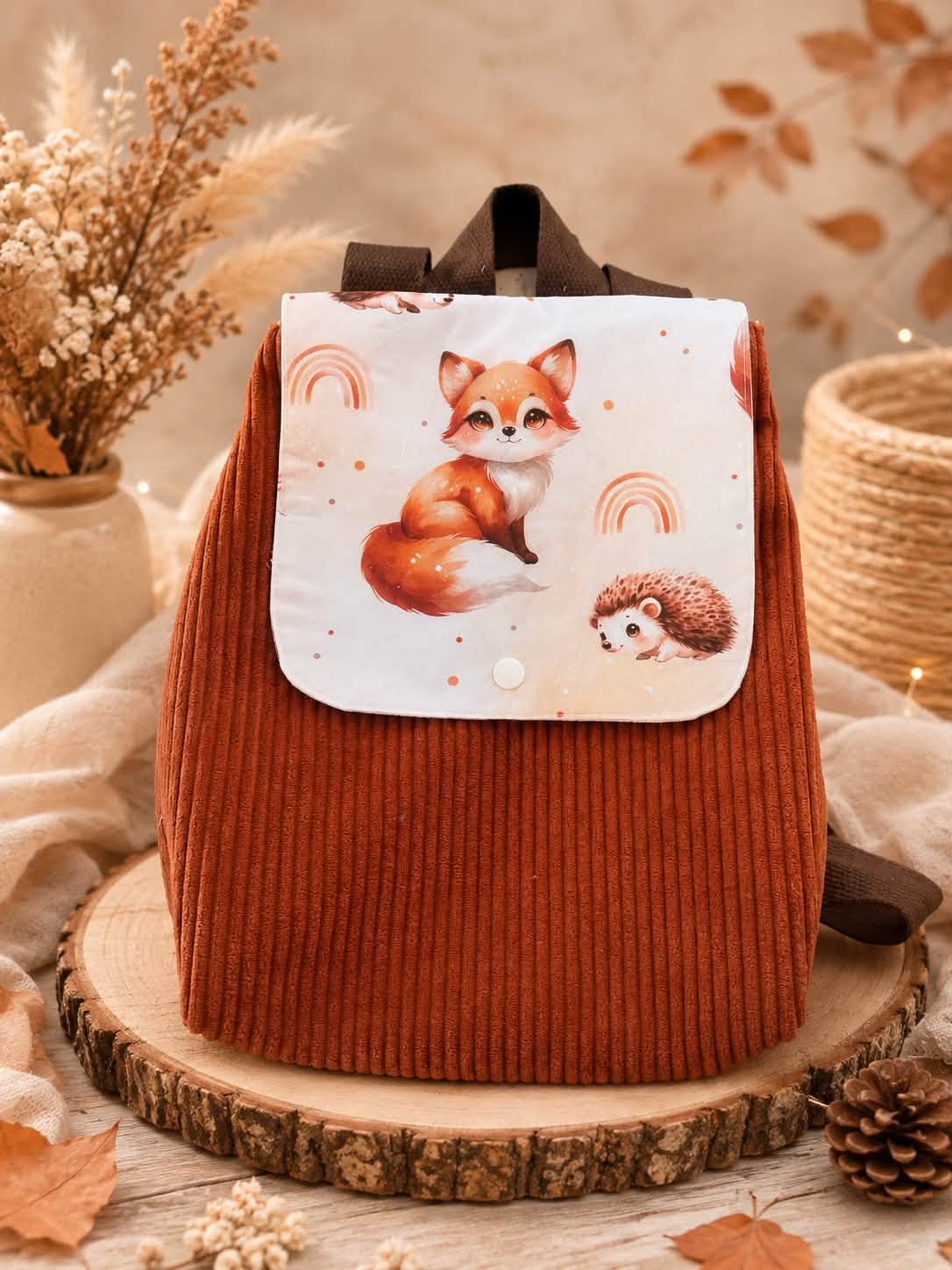 Sac à dos maternelle renard