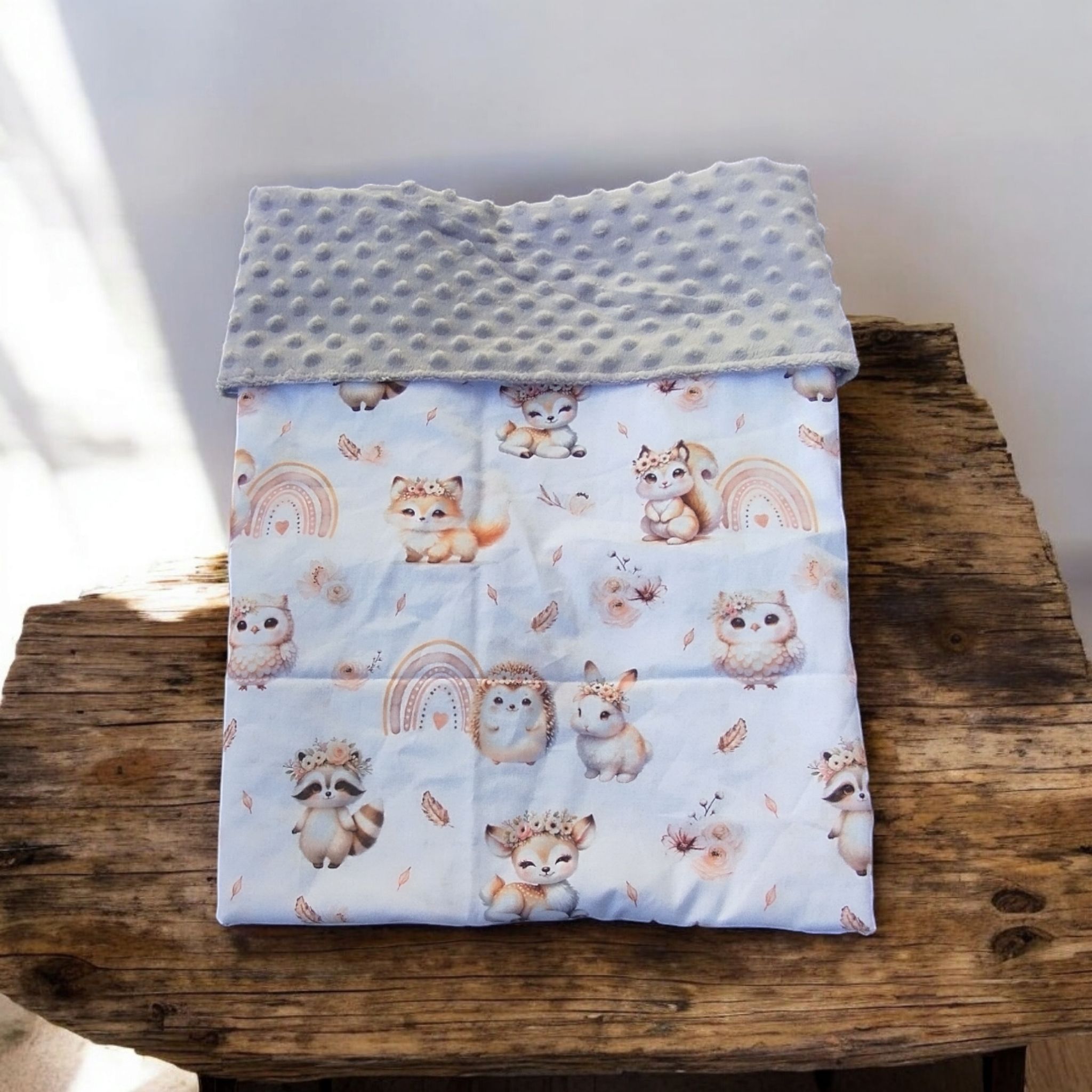 Couverture animaux forêt