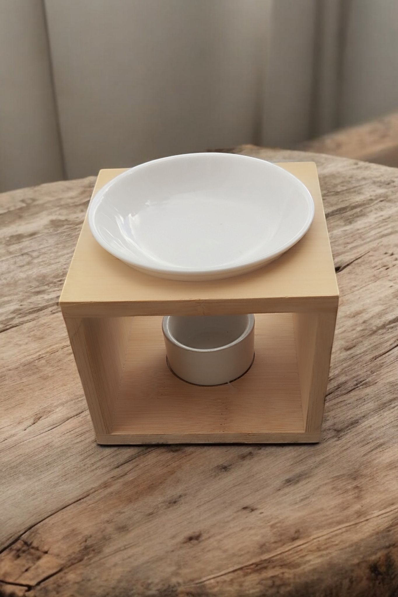 Brûle parfum céramique bois de bambou