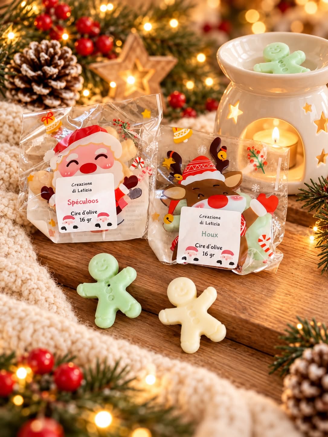 Fondant parfumé parfum noël